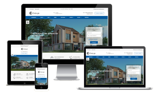 Corp.GS - 2.0 : корпоративный сайт с каталогом