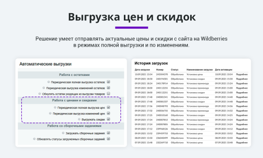Интеграция с Wildberries (Вайлдберриз). Карточки товара, остатки, цены, сборочные задания, поставки