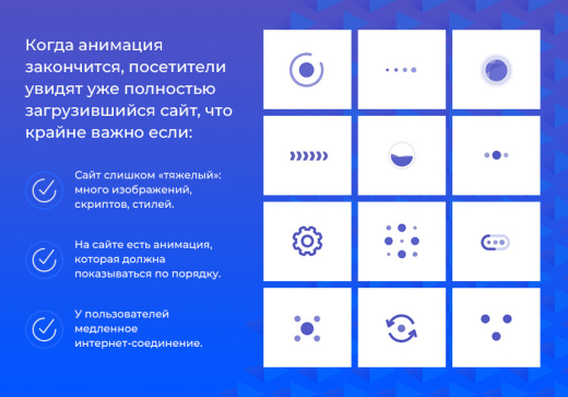 Preloader (прелоадер): анимация при загрузке страниц