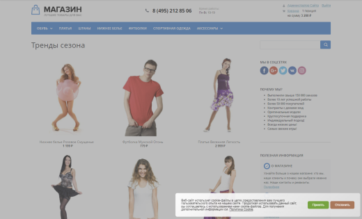 Уведомление об использовании cookies (политика куки) PRO