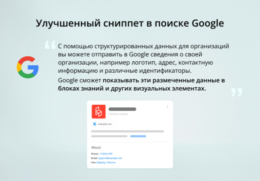 Модуль для создания микроразметки Schema.org/Organization на сайте на CMS 1С-Битрикс