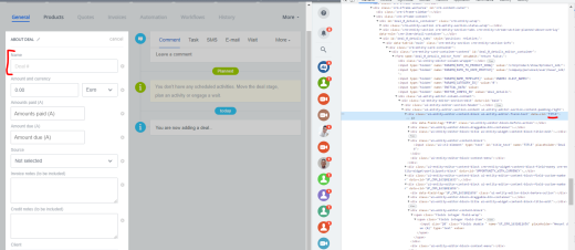 Ограничения прав для CRM