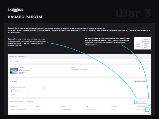 Скил Лайн: Менеджер паролей
