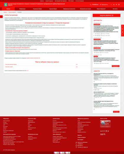 ТВИМ: Официальный сайт для администраций. Версия 2