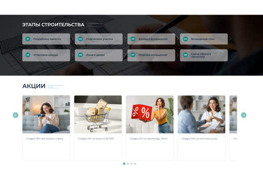 BS: Коттеджи - сайт для коттеджного поселка, загородного дачного поселка, земельных участков