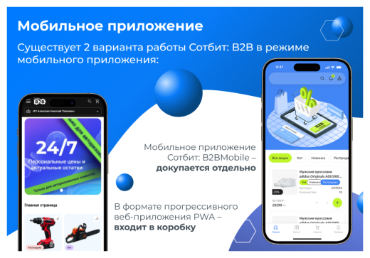 Сотбит: B2B кабинет Plus