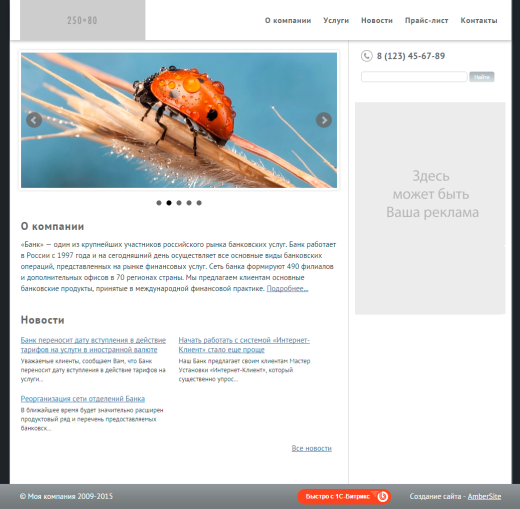 Консервативный сайт