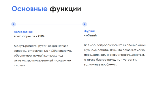 АйтиНебо: Логгер - Журнал событий для Битрикс24.