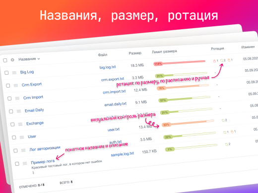 iHead: Логи