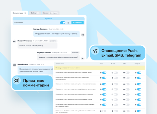Help desk (service desk) для Битрикс24