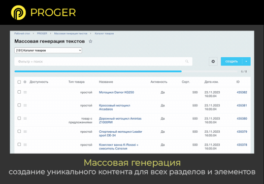 ИИ Копирайтинг Мастер: Продвинутый Массовый Генератор контента (ChatGPT, Оптимизация SEO-текстов)