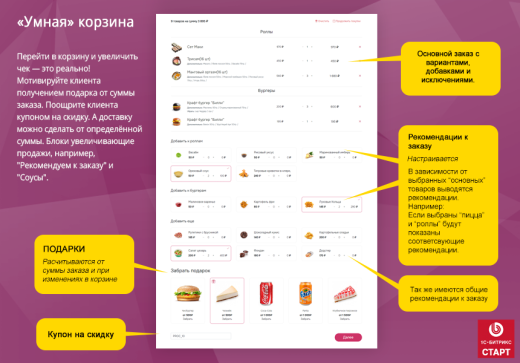 Ресторан с доставкой.