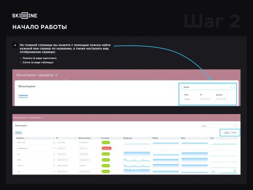 Скил Лайн: Мониторинг серверов