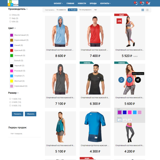 Pvgroup.Sport - Интернет магазин спортивных товаров №60149